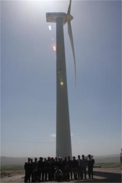 افتتاح توربین بادی سرعین 1 - پروژه های انجام شده در زمینه مدیریت انرژی