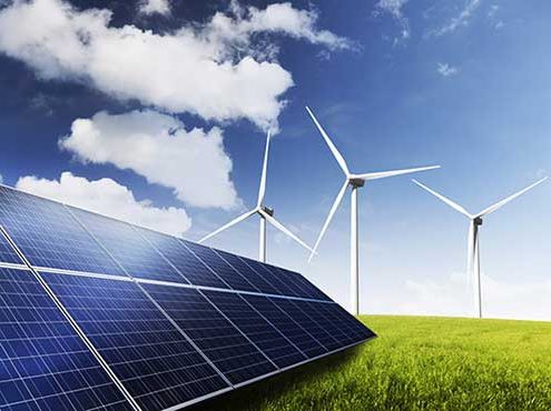 ظرفیت نیروگاه های بادی‌ و خورشیدی آرانیرو 495x370 - نیروگاه خورشیدی | نیروگاه گازی