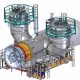 Combined cycle power plant 80x80 - آشنایی با توربین گاز (Gas turbine)
