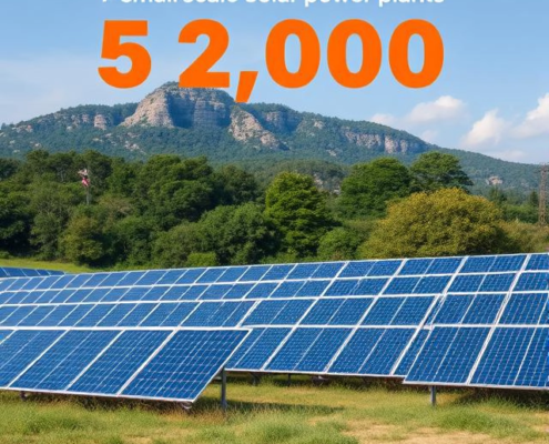 تعداد نیروگاه&zwnj;های خورشیدی مقیاس کوچک از مرز ۵۲ هزار واحد گذشت copy 495x400 - نیروگاه خورشیدی | نیروگاه گازی