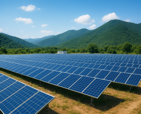 ساخت نیروگاه خورشیدی، طرح توسعه مدارانه مازندران 495x400 - نیروگاه خورشیدی | نیروگاه گازی