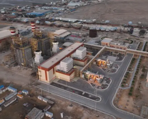 نیروگاه بخار قشم غدیر 495x400 - نیروگاه خورشیدی | نیروگاه گازی