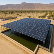 حداث-نیروگاه-خورشیدی-بر-فراز-استخر-در-بندرعباس-