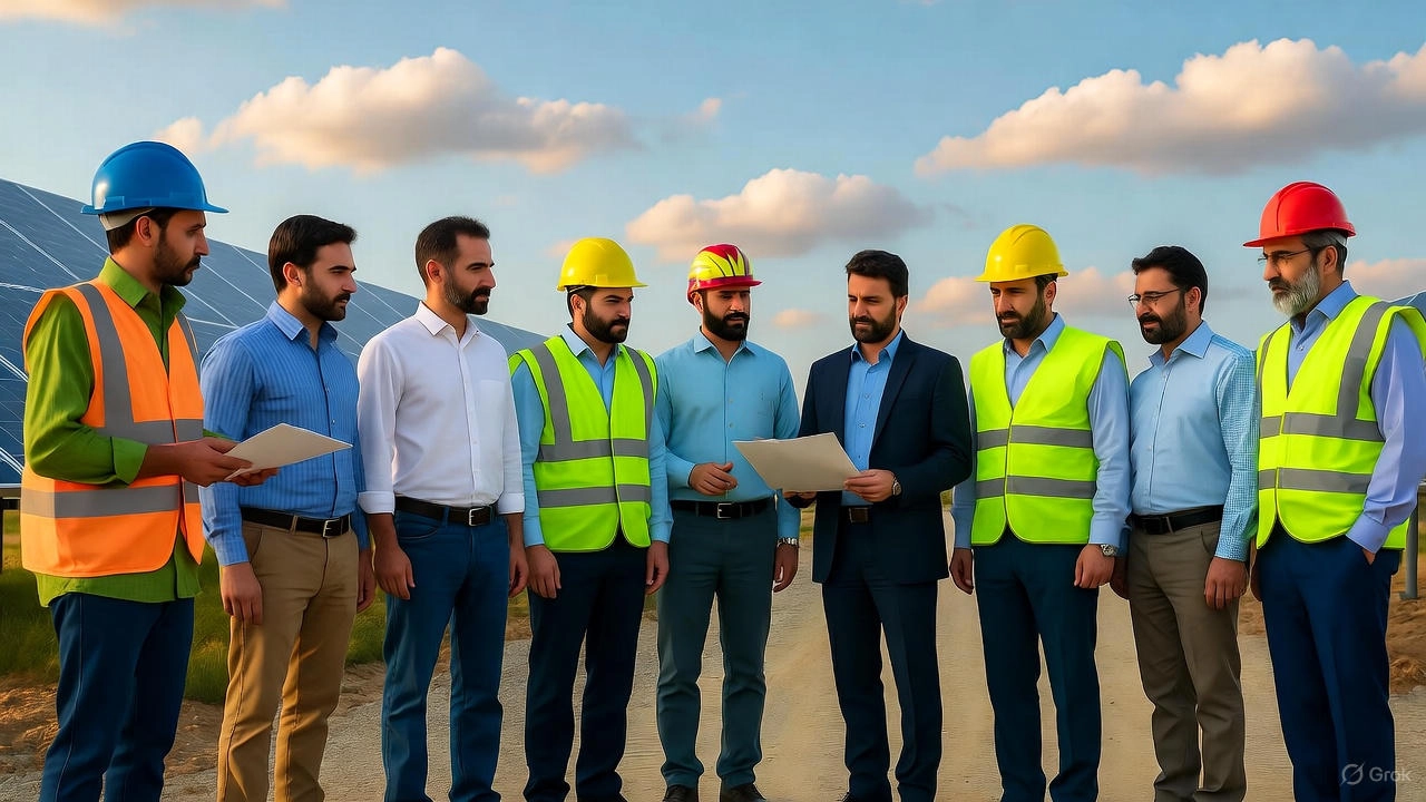 مشارکت-سرمایه‌گذاران-بوشهری-در-احداث-نیروگاه-خورشیدی