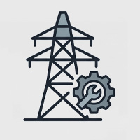 آیکون خدمات انرژی و نیروگاه