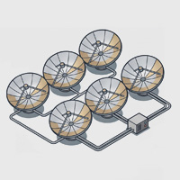 آیکون نیروگاه خورشیدی بشقابی CSP