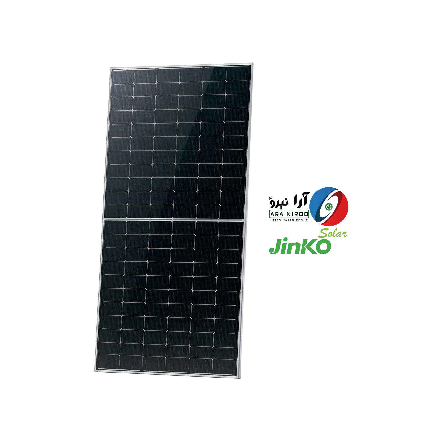 پنل خورشیدی 620w جینکو بایفشیال مدل Jinko JKM620N-66HL4M-BDV