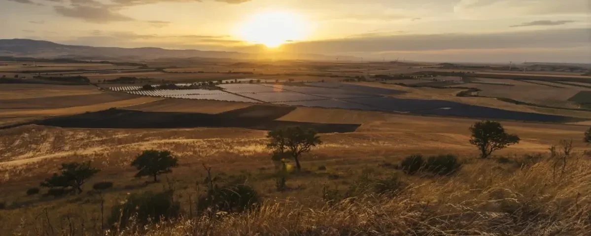 مزارع پنل خورشیدی در اروپا؛ پشتیبان تامین برق در موج‌های گرما (منبع: European Energy)