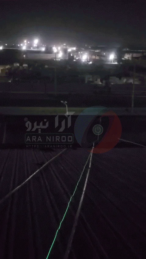 اجرای سازه و پنل نیروگاه خورشیدی گلدیران