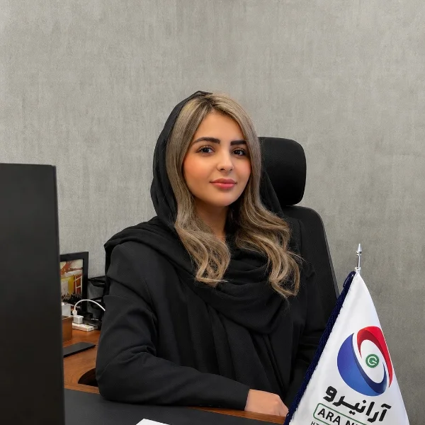 زهرا محجوبیان — مدیر فروش شرکت رهآورد آرانیرو