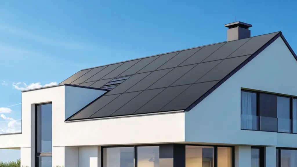 JinkoSolar rooftop modules.